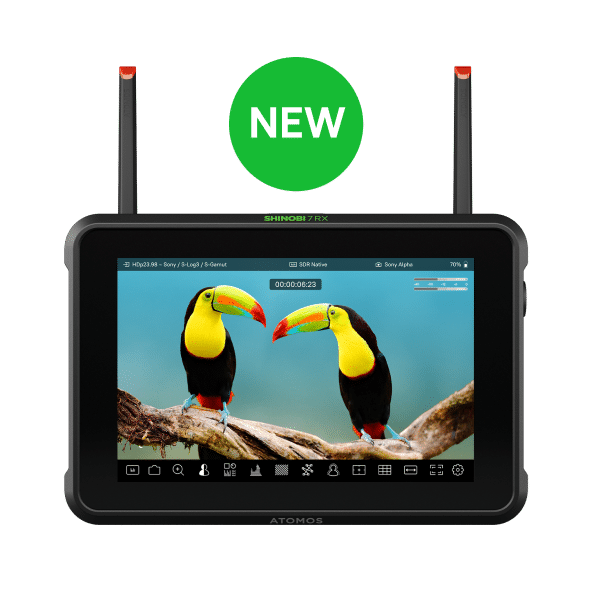 Shinobi 7 RX – 7″ Monitor & Receiver